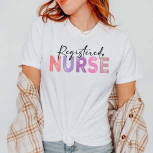 Eingetragenes Lila Geschenk für eine Krankenschwes T-Shirt