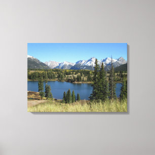 Eingewickelte Leinwand Colorados landschaftliche