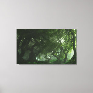 Eingewickelte Leinwand des