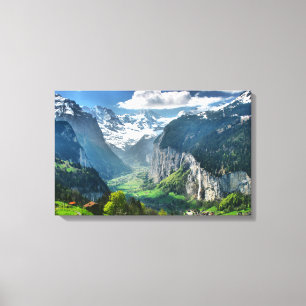 Eingewickelter Leinwand-feine Kunst-Druck von der Leinwanddruck
