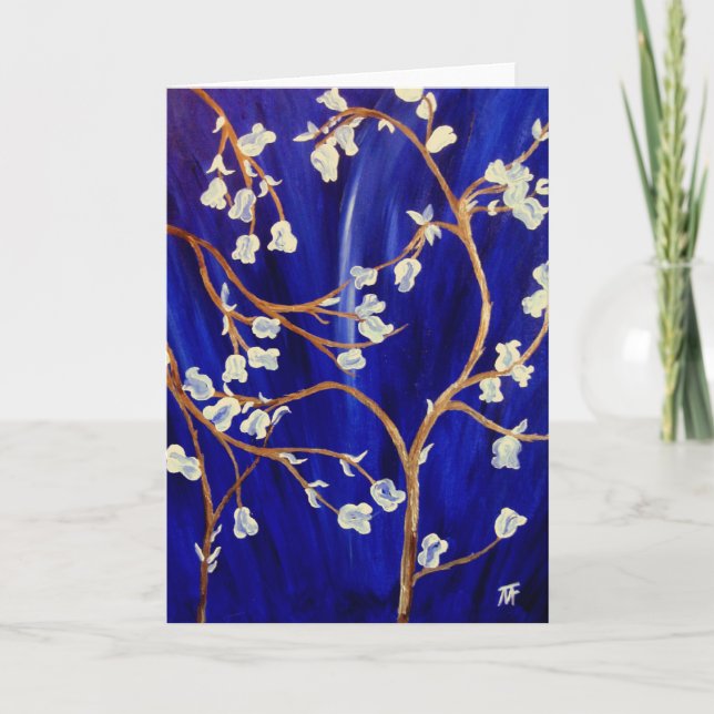 Einhängige Grußkarte Karte (Vorderseite)