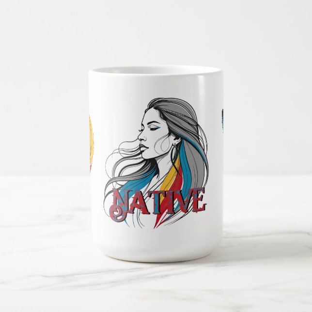 Einheimisch Kaffeetasse (Mittel)