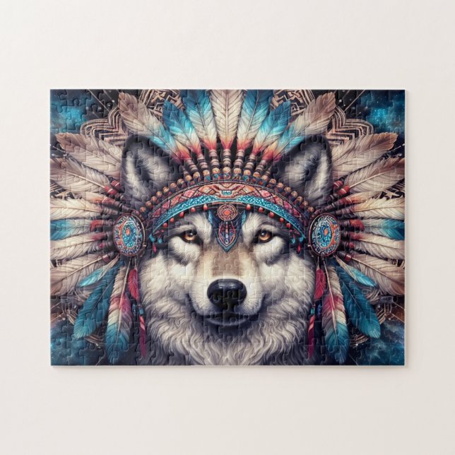 Einheimischer Wolf (Horizontal)