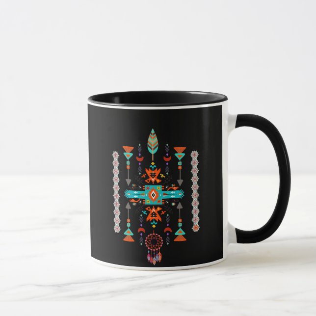Einheimisches Design Tasse (Rechts)