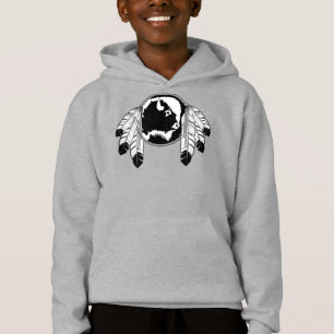 Einheimisches Kunst-Kinder-Sweatshirt First Nation Hoodie