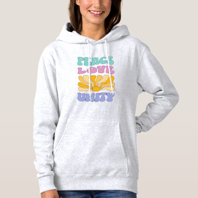 Einheit der Liebe Hoodie (Vorderseite)