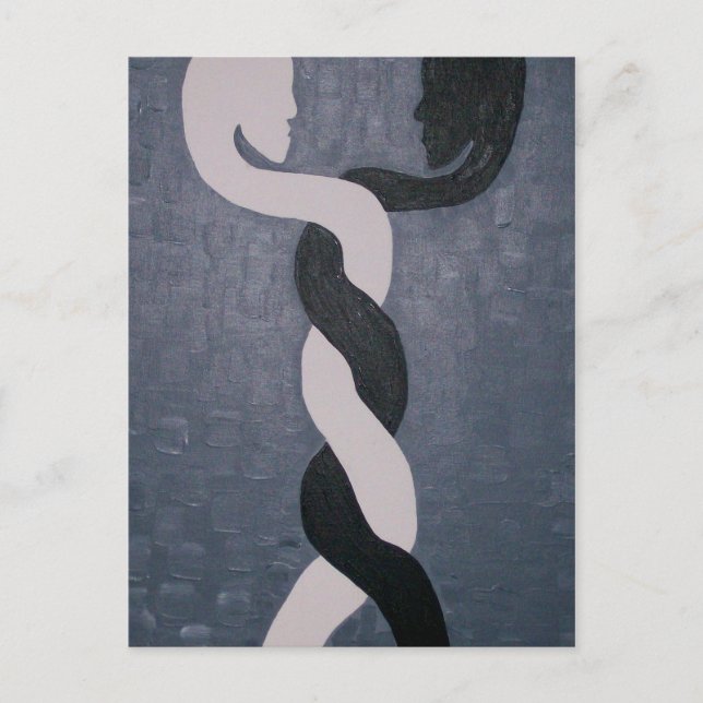 Einheit durch Kenya Verrett Postkarte (Vorderseite)