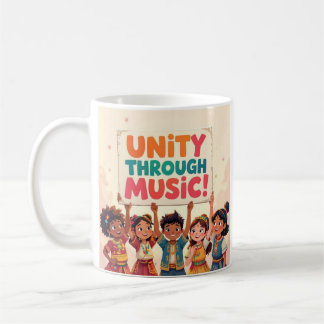 Einheit durch Musik Kaffeetasse