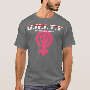 Einheit Emanzipation Feminismus Feministin Frauen T-Shirt