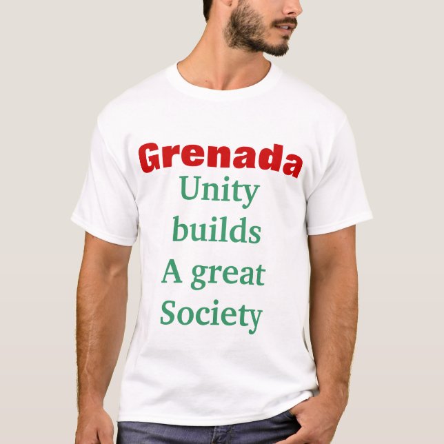 Einheit Grenadas T-Shirt (Vorderseite)
