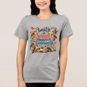 Einheit im Dienst, Stärke in der Gemeinschaft - Ha Tri-Blend Shirt