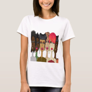 "Einheit im Stil" Fashion Faces Hoodie T-Shirt