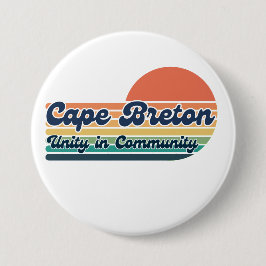 Einheit in der Gemeinschaftsknopf Button
