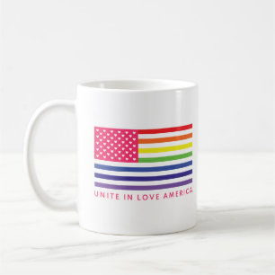 Einheit in der Liebe Amerika - Kaffeetasse