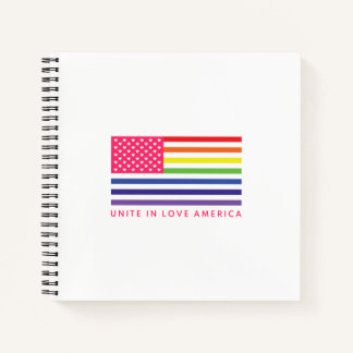 Einheit in der Liebe Amerika - Notizbuch