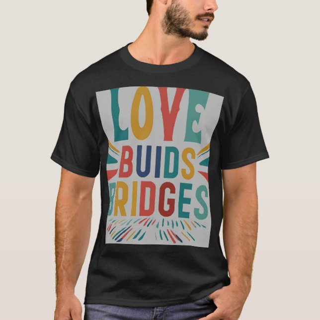 Einheit in Love T-Shirt Design (Vorderseite)