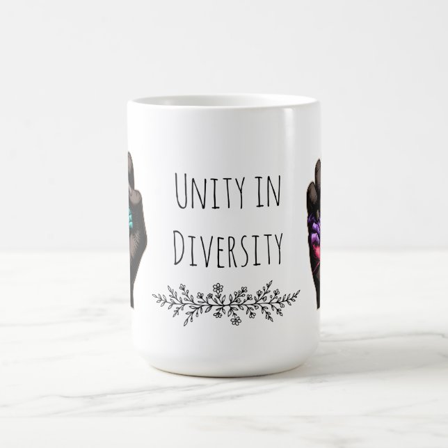 Einheit in Vielfalt Kaffeetasse (Mittel)