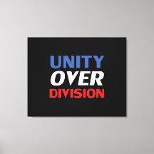Einheit über Division - rot, weiß, blau, schwarz