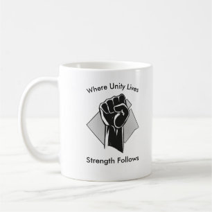 Einheit und Stärke Inspirierend Kaffeetasse