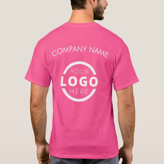 Einheitlicher Mitarbeiter für das Logo für Unterne T-Shirt (Rückseite)