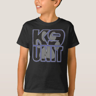 Einheits-Tatzen-Druck der Polizei-K9 T-Shirt