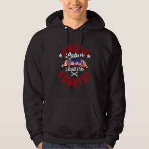 Einheitsgewerkschaft baute dieses Land für Männer Hoodie