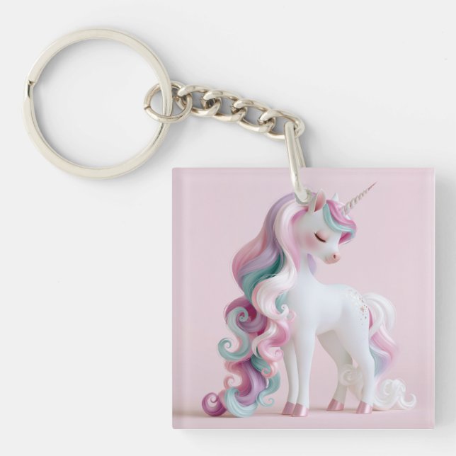 EINHORN #1 SCHLÜSSELANHÄNGER (Vorderseite)