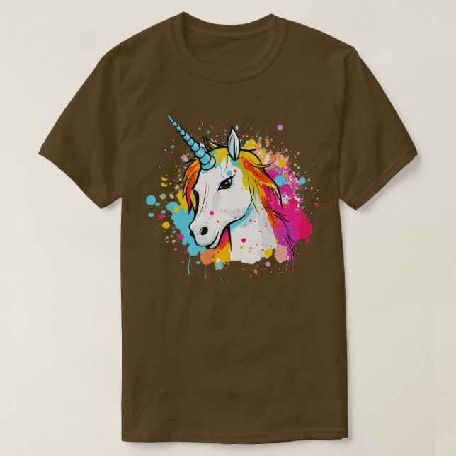 Einhorn 1 T-Shirt (Design vorne)