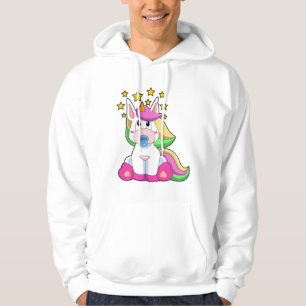 Einhorn als Baby mit Schnuller Hoodie