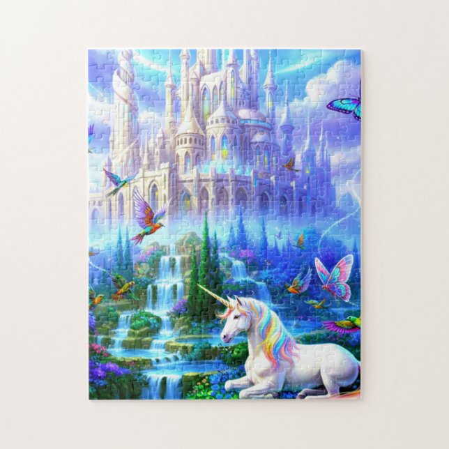 Einhorn am Schloss (Vertikal)