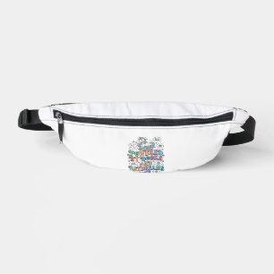 Einhorn, angetrieben von Büchern und Tagträumen Ka Bauchtasche