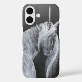 Einhorn Apple iPhone 16 kaum vorhandene Handyhülle Hülle