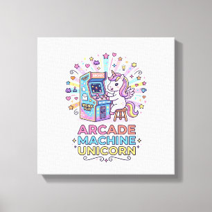 Einhorn-Arcade-Maschine Einhorn-Druck bereit POD-K Leinwanddruck