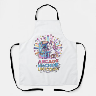 Einhorn-Arcade-Maschine Einhorn-Druckfertige POD-K Schürze
