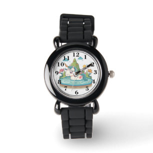 Einhorn Armbanduhr