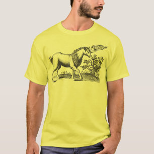 Einhorn auf dem Pfeiler T-Shirt