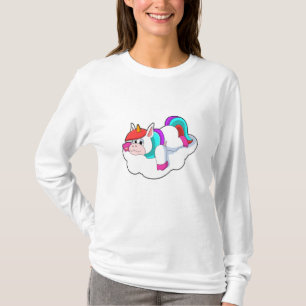Einhorn auf Wolken T-Shirt