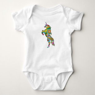 Einhorn Baby Strampler