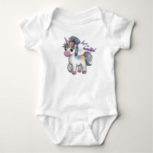 Einhorn-Baby-Strampler
