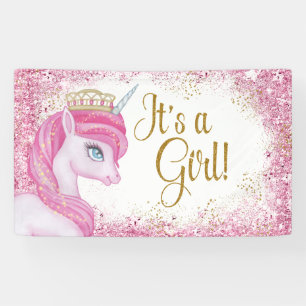Einhorn-Babyparty-Banner Banner