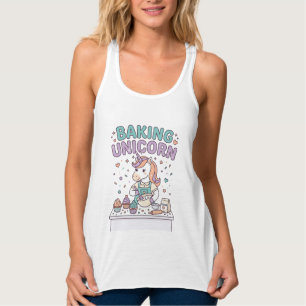 Einhorn Backt Einhorn Trend Produkt Grafik_1 Tank Top