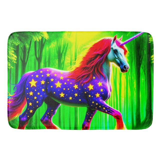 Einhorn Badematte (Vorderseite)