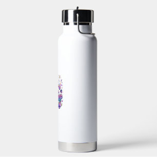 Einhorn Bass Drop Einhorn Geschenk Idee Typografie Trinkflasche