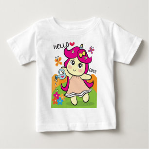 Einhorn Bewässerung  Baby T-shirt