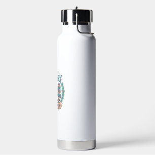 Einhorn-Bibliothek Einhorn Whimsical Grafik T-Shir Trinkflasche