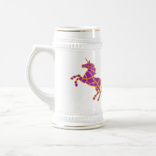 Einhorn Bierglas
