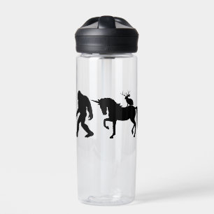 Einhorn, Bigfoot, Jackalope Trinkflasche