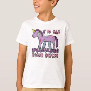 Einhorn bin ich das kleine Schwester-T-Shirt T-Shirt