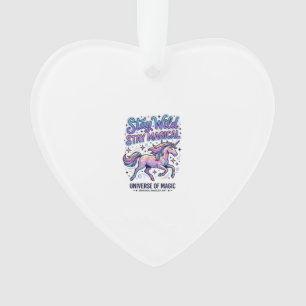 Einhorn Bleib Wild Bleib Magisch Werbegrafiken Ornament