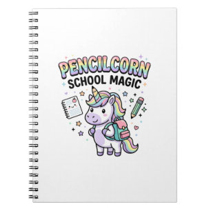 Einhorn Bleistiftstiel Schule Magie Charmante Merc Notizblock